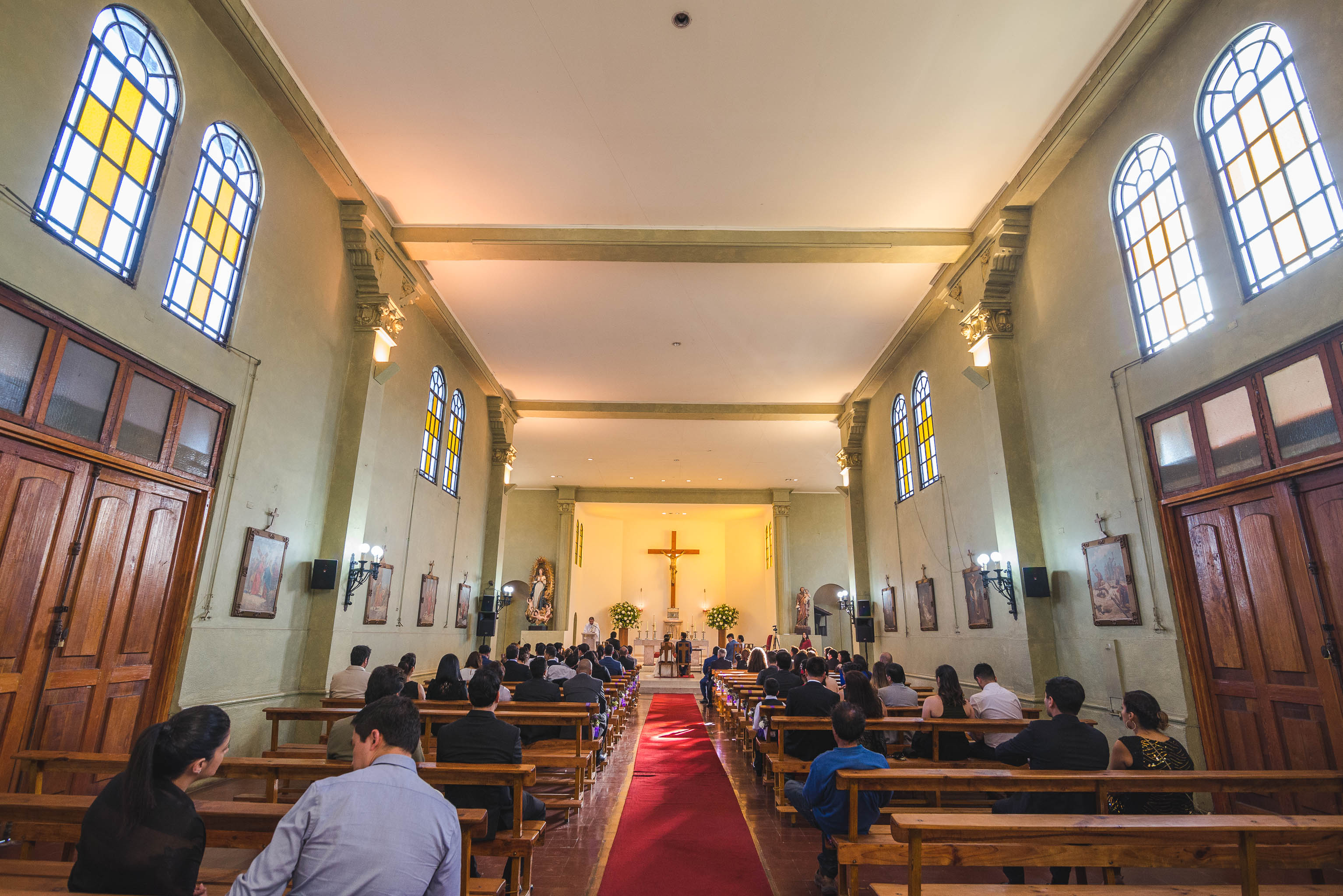 Matrimonio-centro de eventos-oliveto-santiago-fotógrafo de matrimonios-Iglesia de la Inmaculada Concepción-talagante
