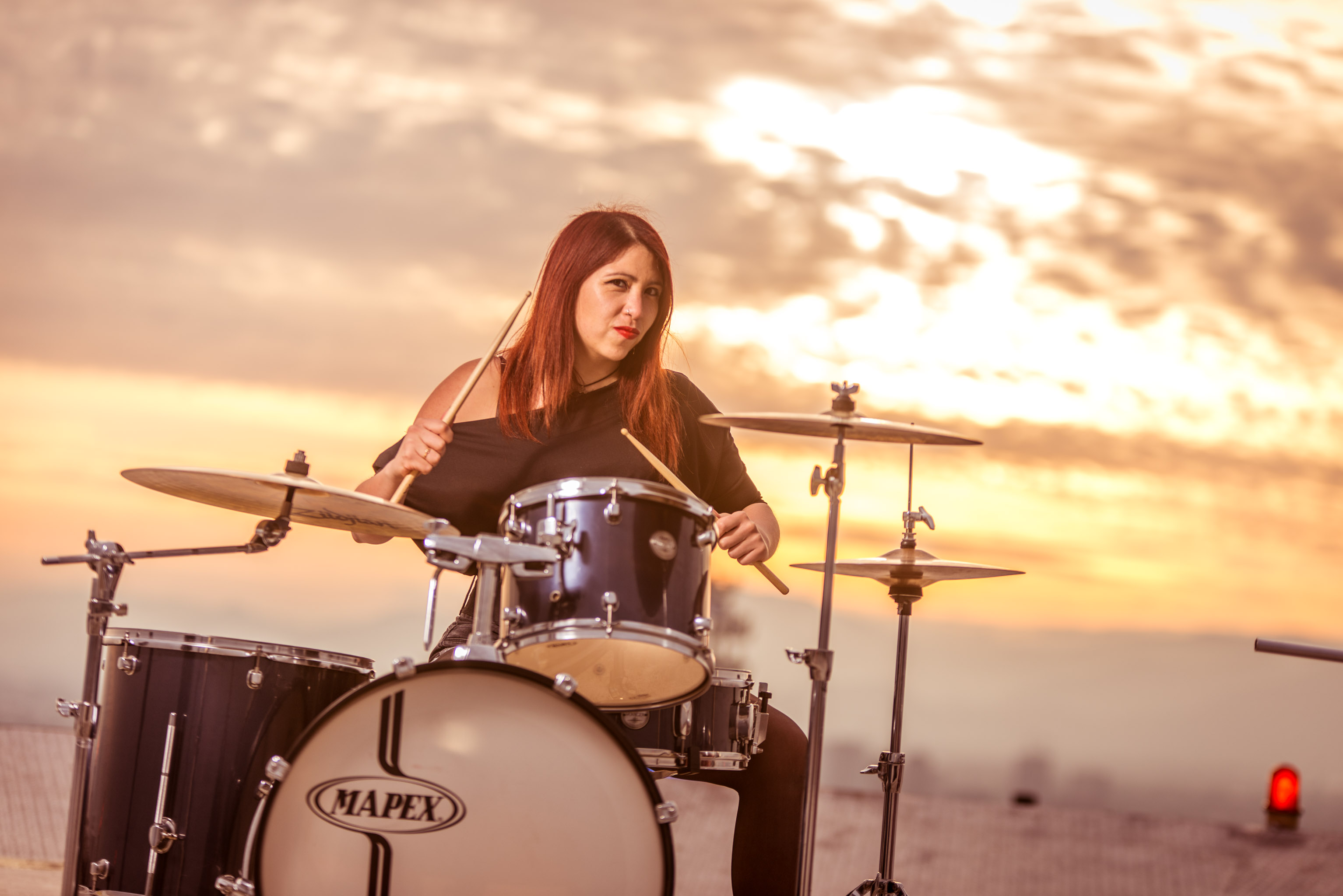 sesion pre boda-helipuerto santiago-sesion atardecer-sesion bateristas-pre boda santiago