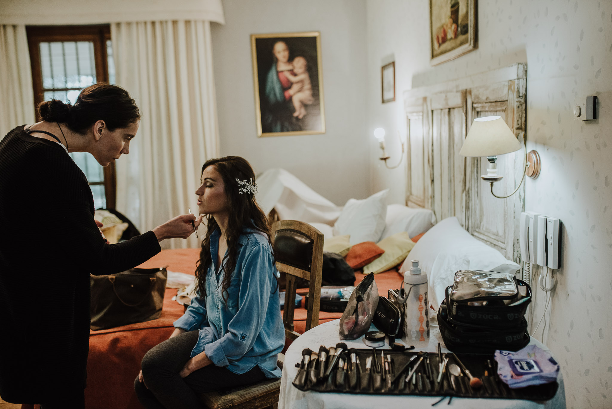 preparativos-novia-casa de campo fuller-make up
