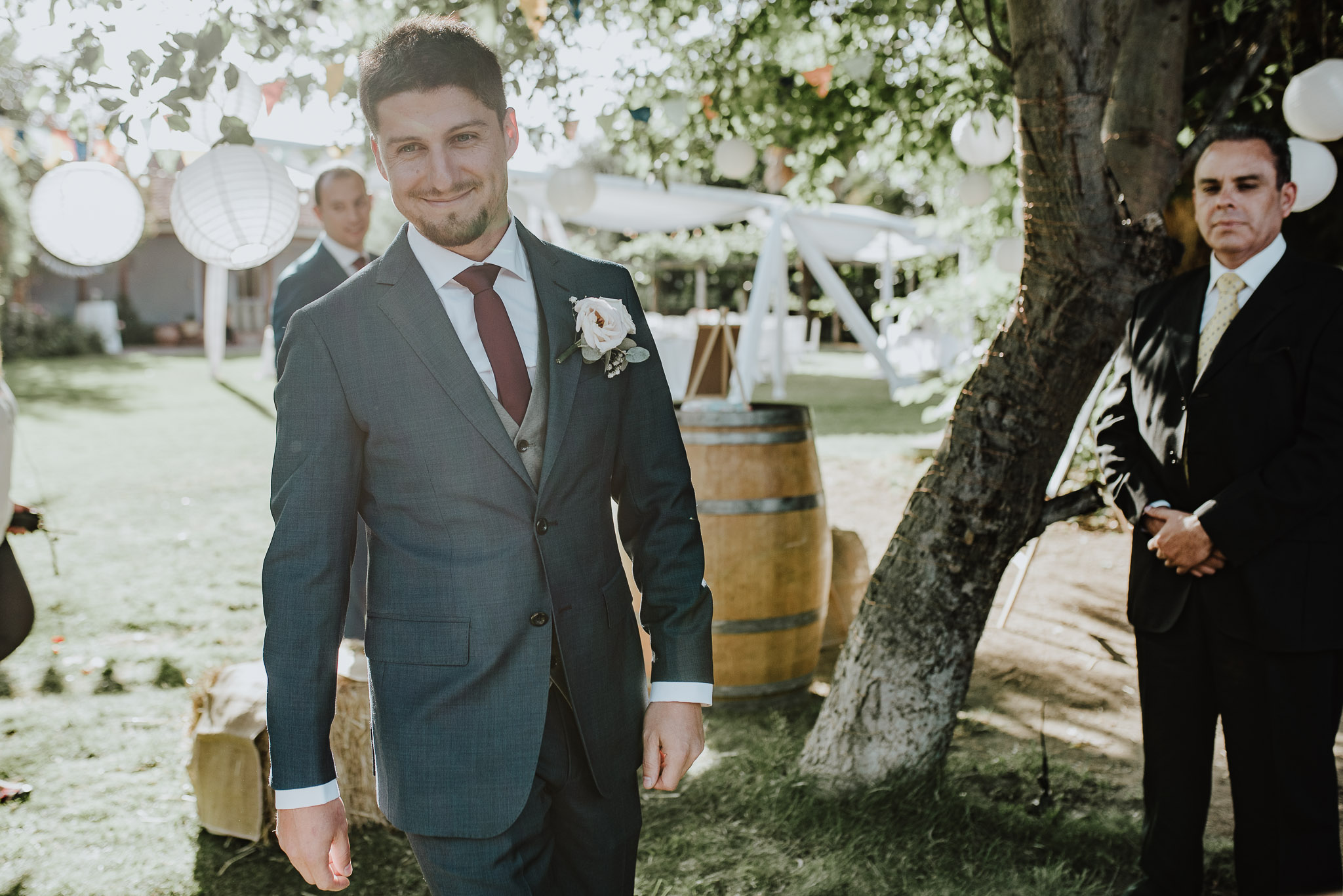 ceremonia-casa de campo fuller-traje de novio