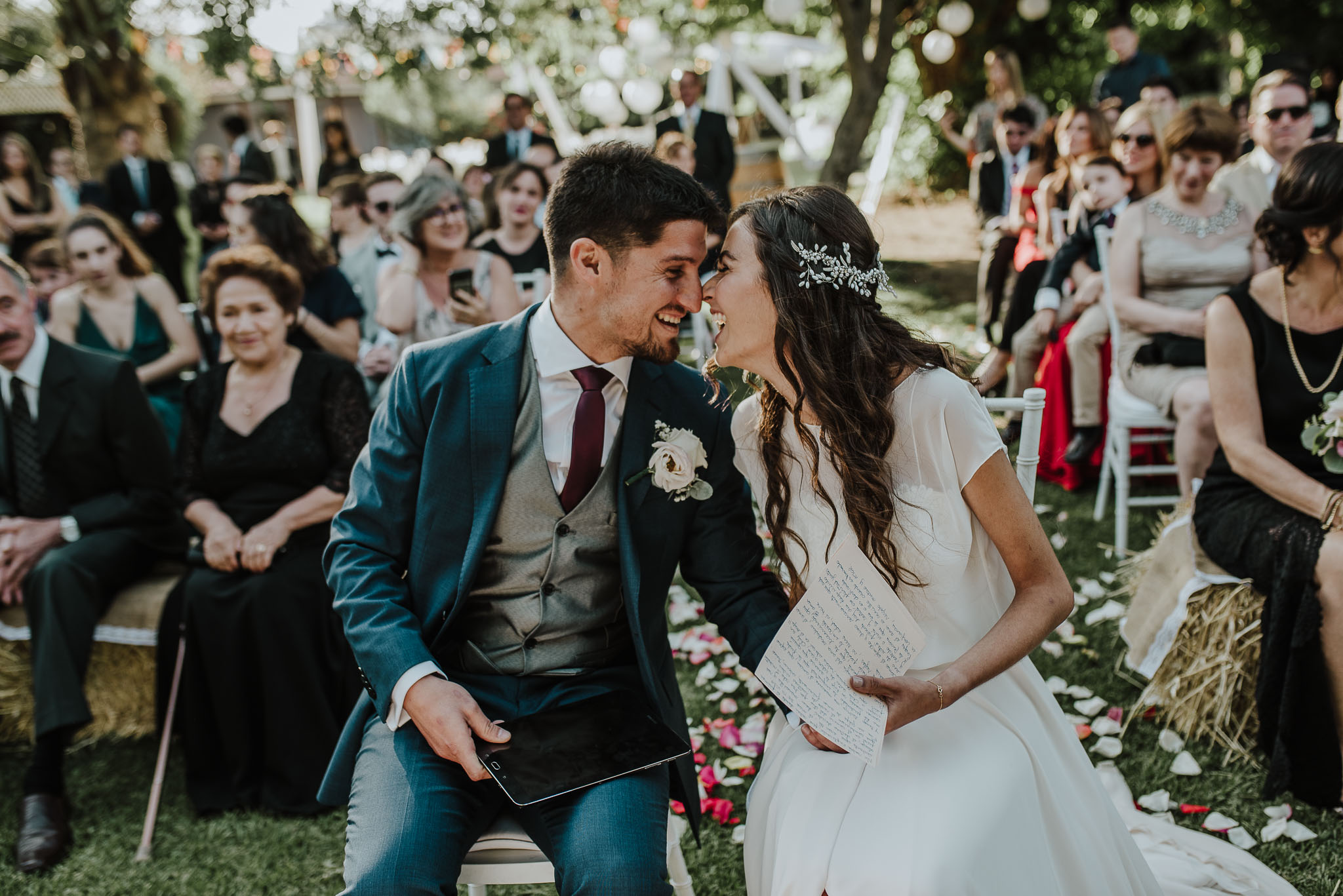 ceremonia-casa de campo fuller-novios-emotivo