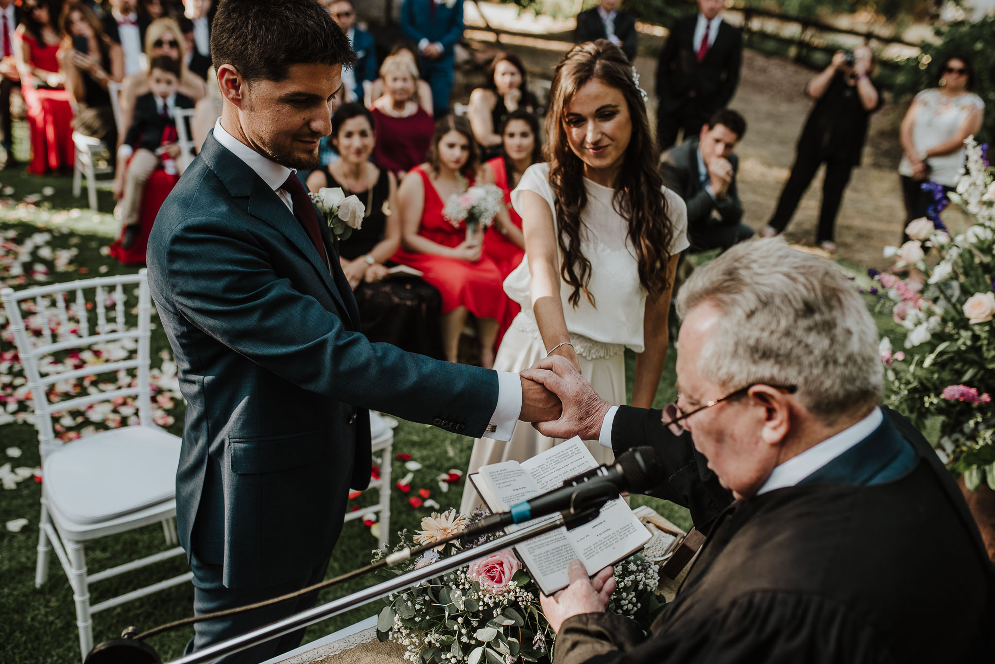 ceremonia-casa de campo fuller-novios