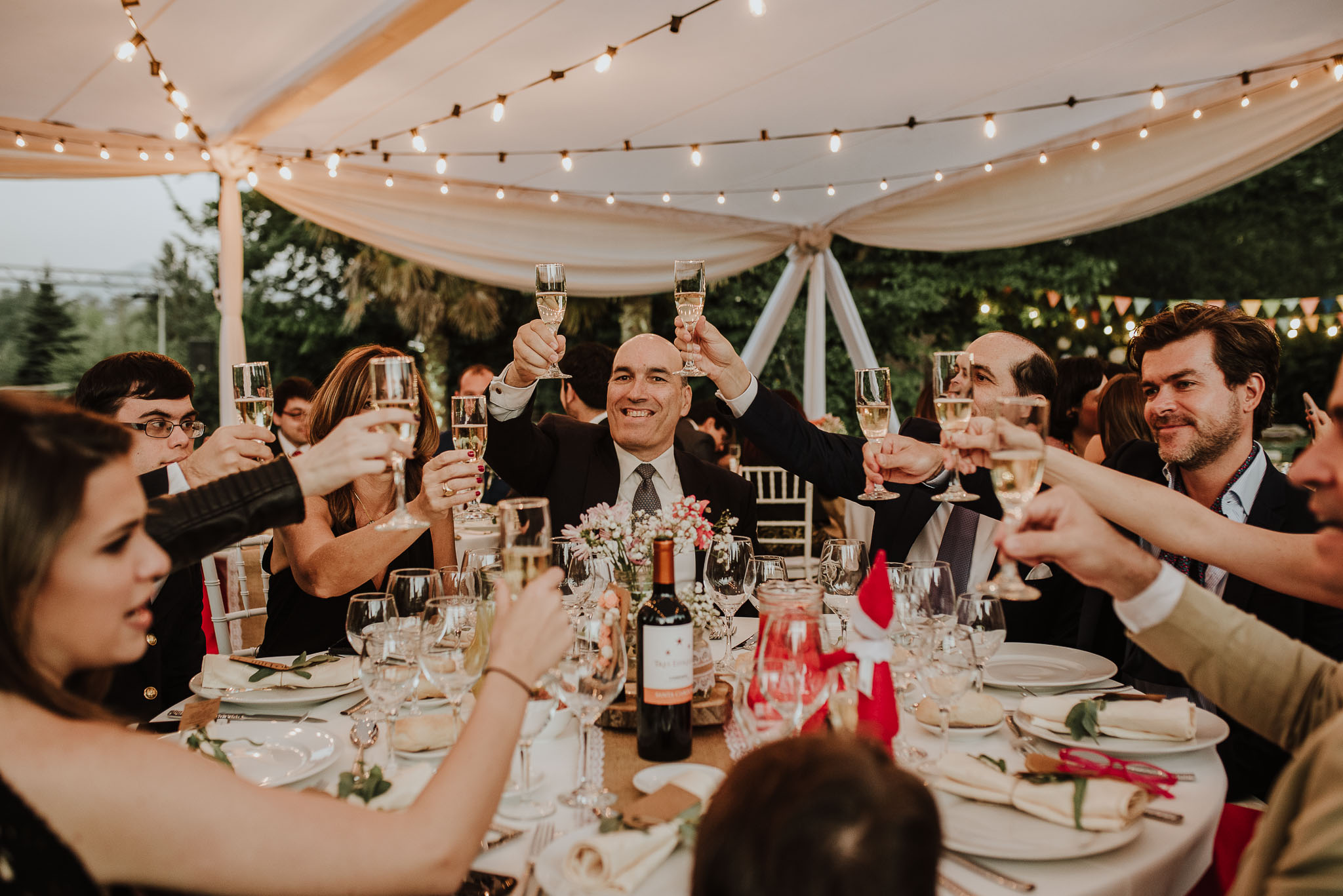 casa de campo fuller-cena campestre