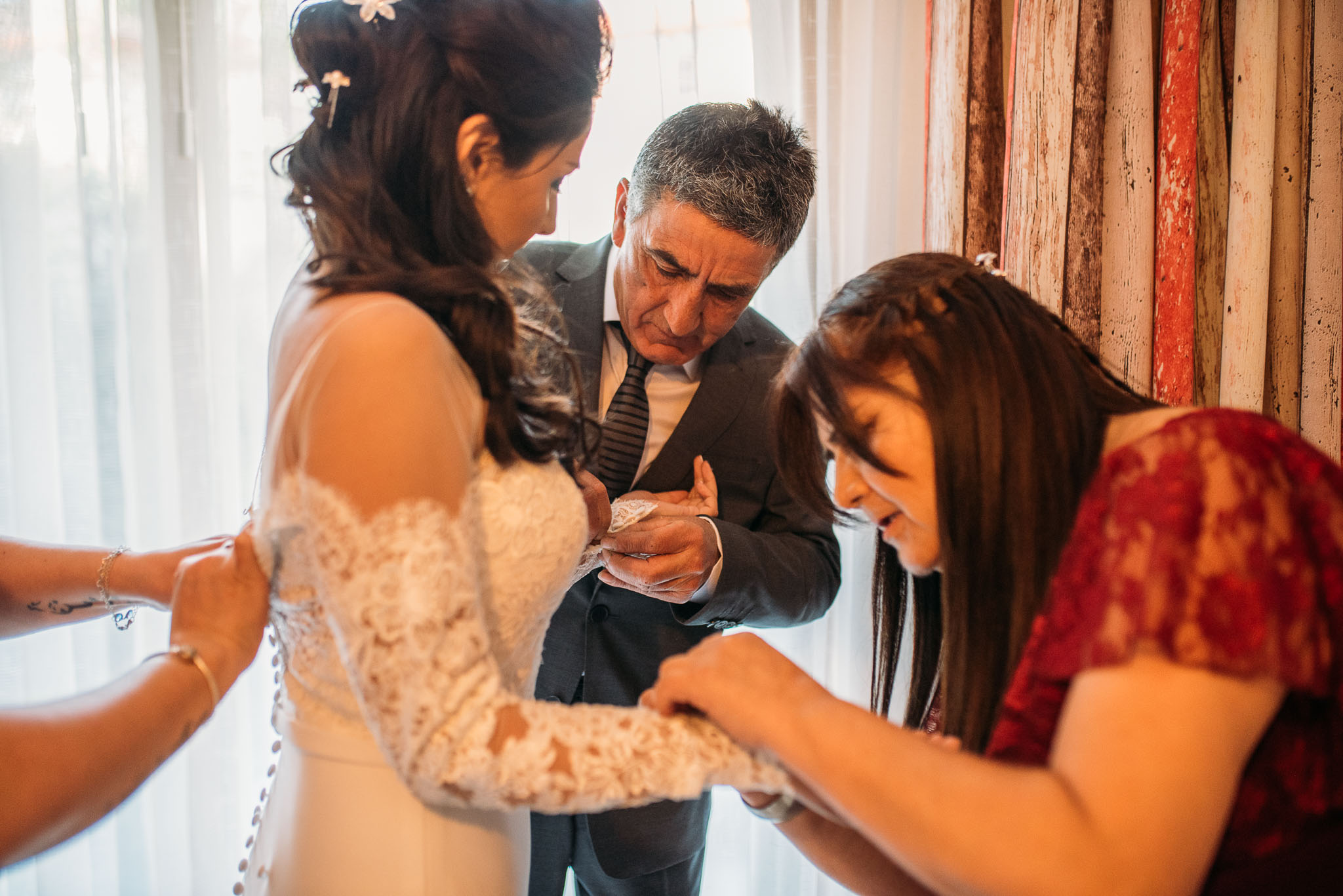 preparativos novia-fotografo matrimonio santiago-botanico